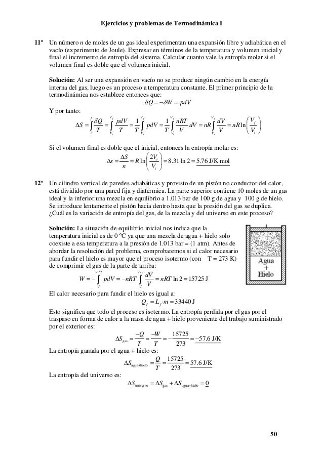 problemas resueltos de termodinamica
